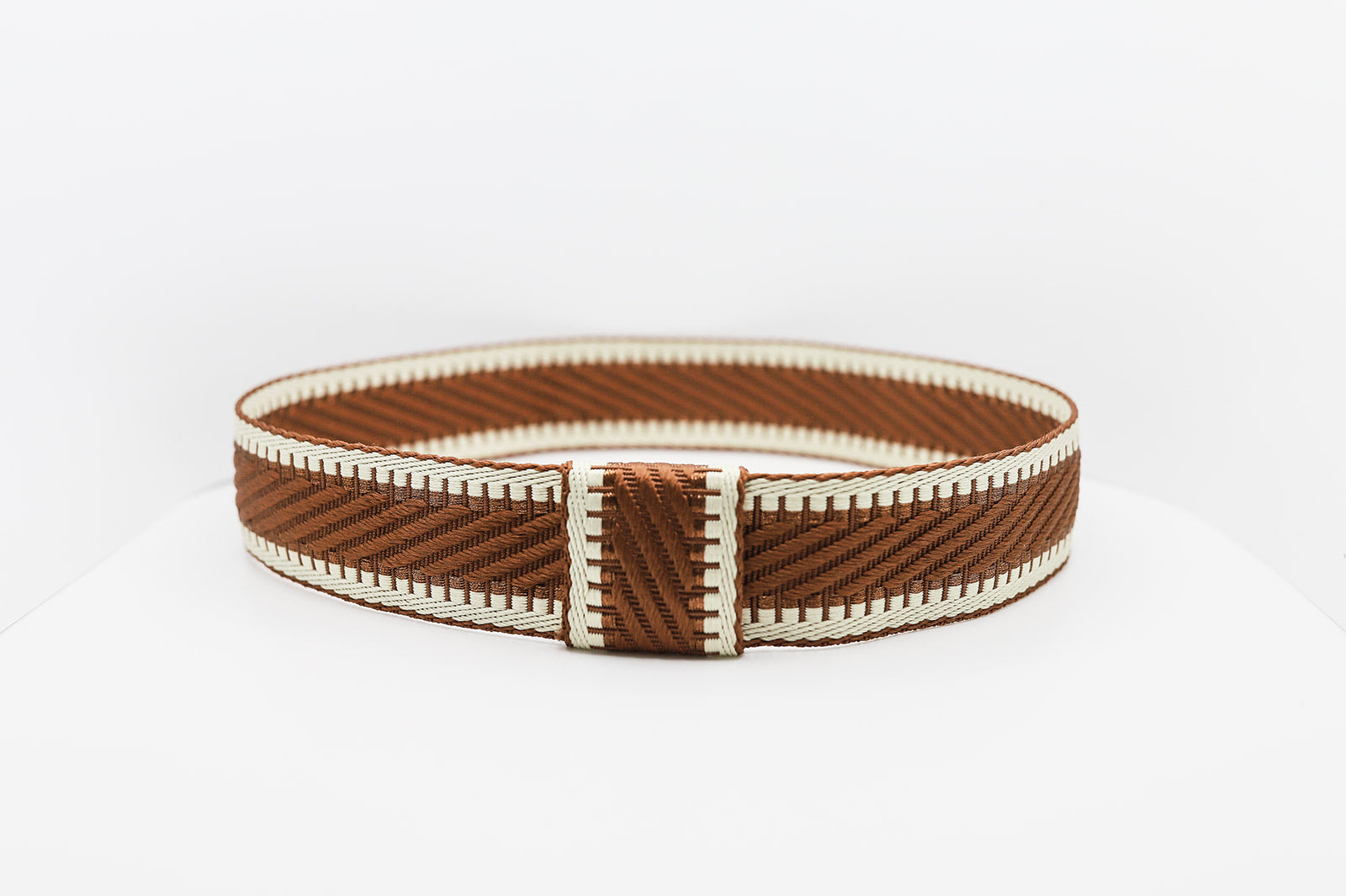 Chocolate Luxury Hatband - Hattie Lapel