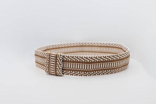 Chocolate Braided Hatband - Hattie Lapel
