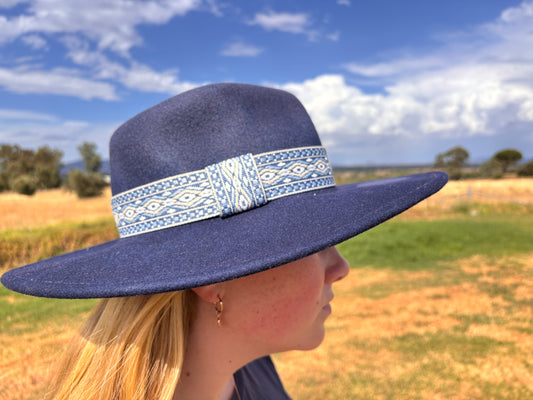 Bohemian Aegian Hatband - Hattie Lapel